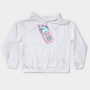 "Oppa is calling~" - Cute phone. Kids Hoodie